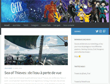Tablet Screenshot of geek-pixel.fr